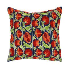 KASHMIRI BAIL EMB CUSHION COVER 18X18"