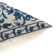 KASHMIR ETHNIC EMB CUSHION COVER 18X18"