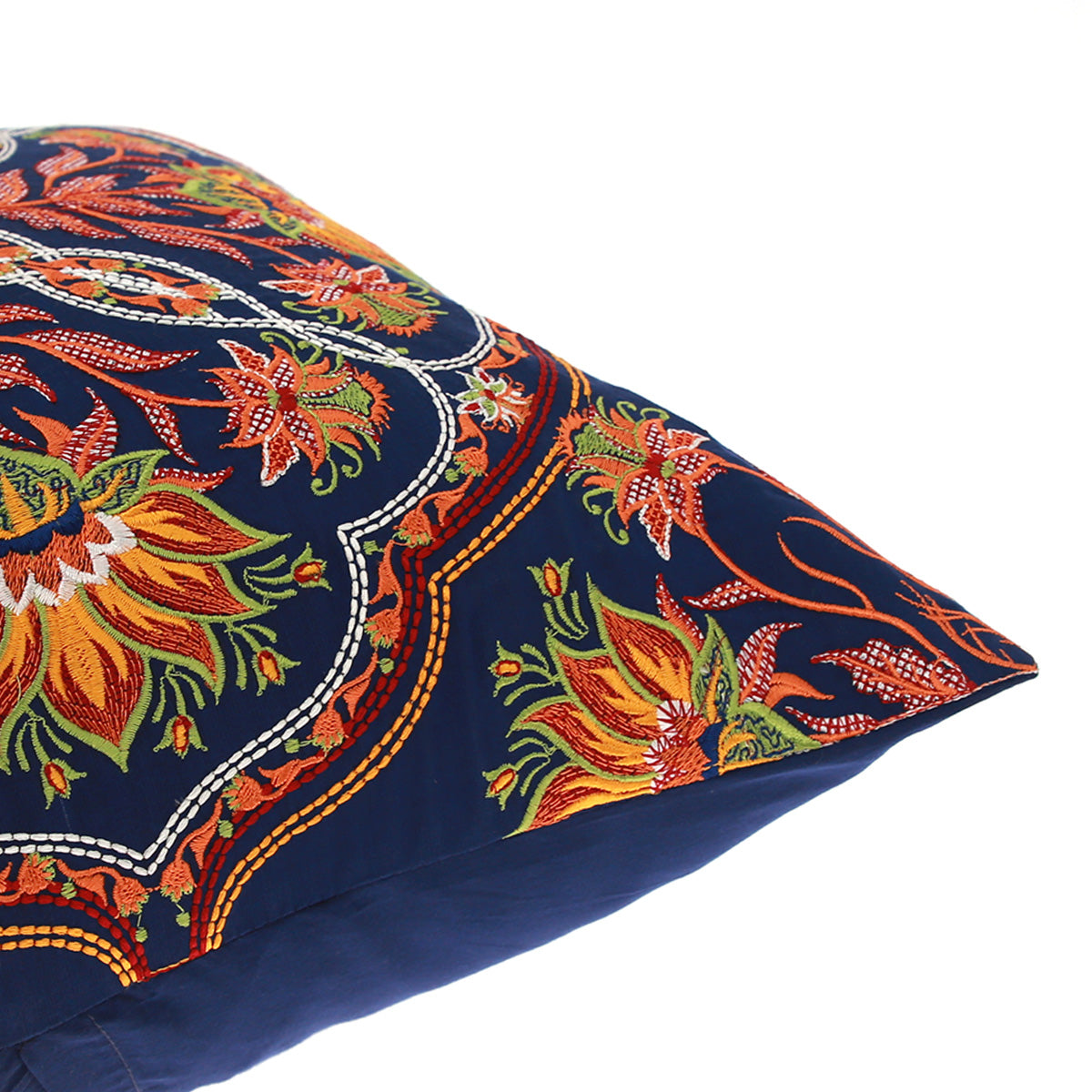 KASHMIRI MENDELA CUSHION COVER 18X18"