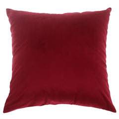 Maroon Velvet Cushion Cover 18x18 WMB