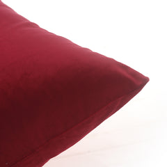 Maroon Velvet Cushion Cover 18x18 WMB