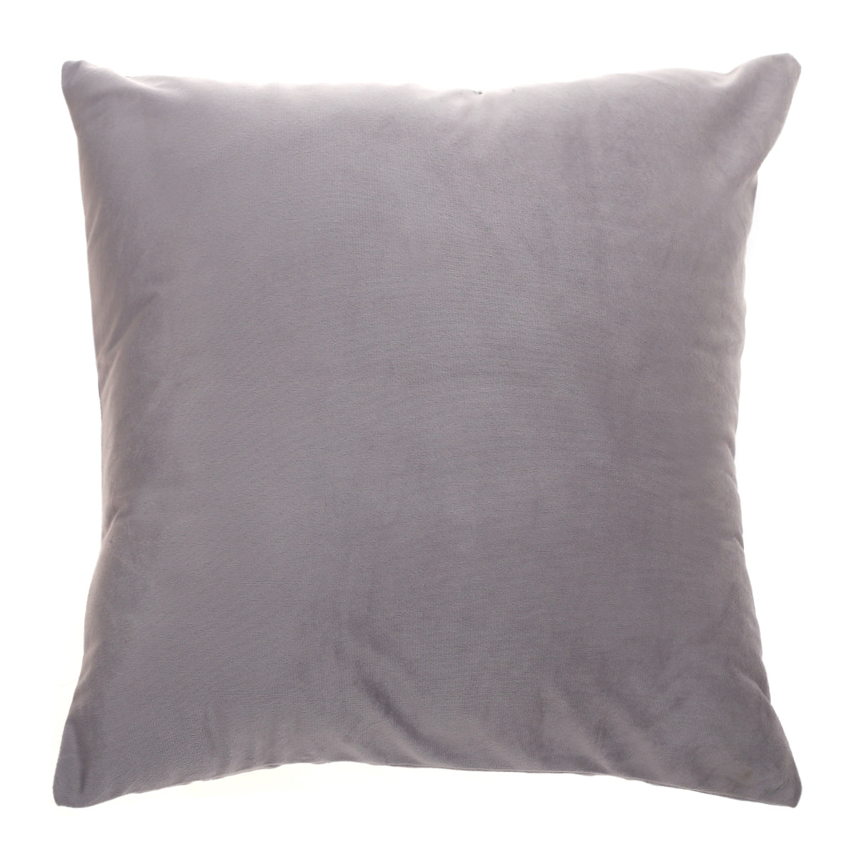 Grey Velvet Cushion Cover 18x18 WMB