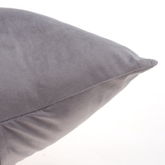 Grey Velvet Cushion Cover 18x18 WMB