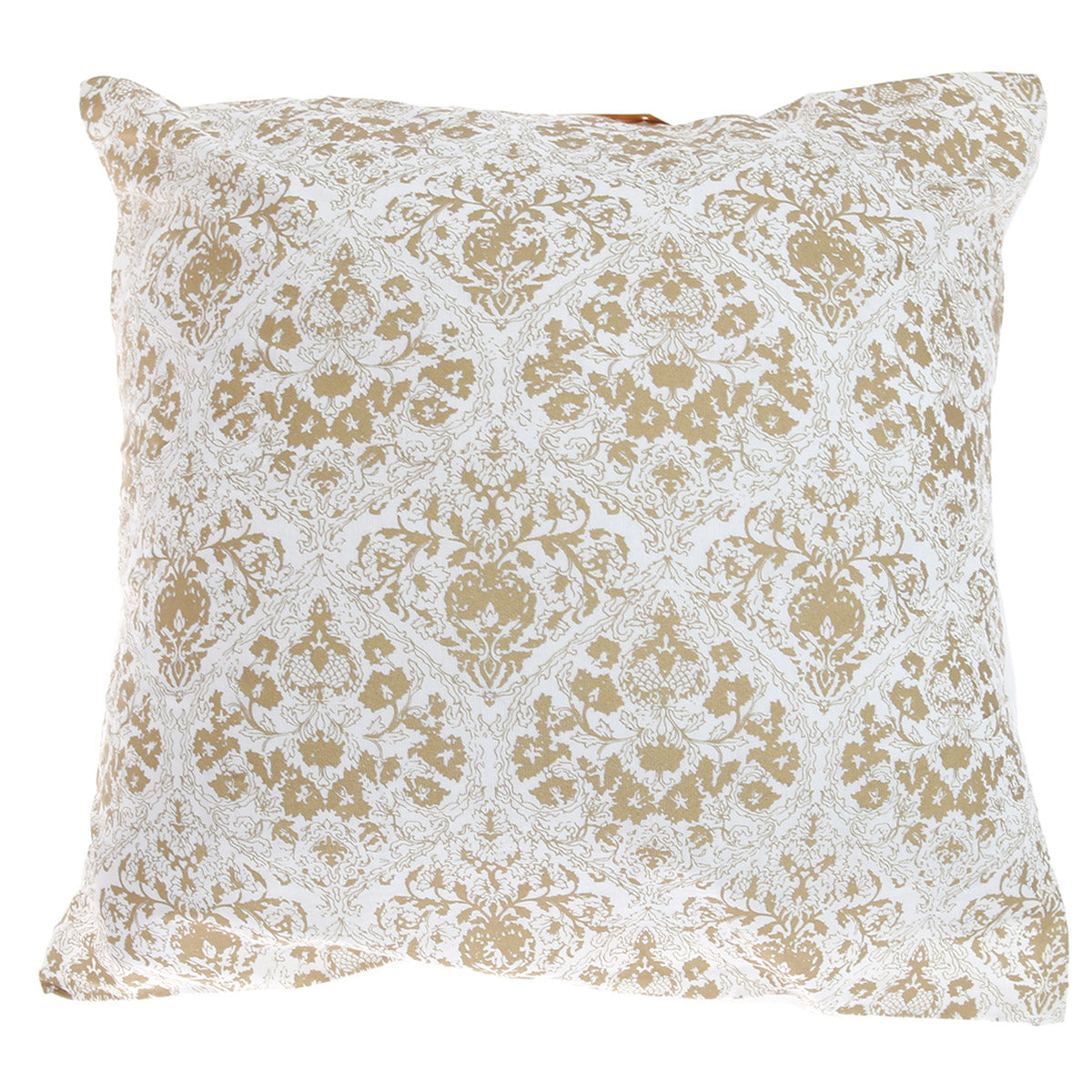 White Floral Cushion Cover 18x18