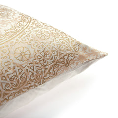 Beige Festive Bliss Cushion Cover 26x26