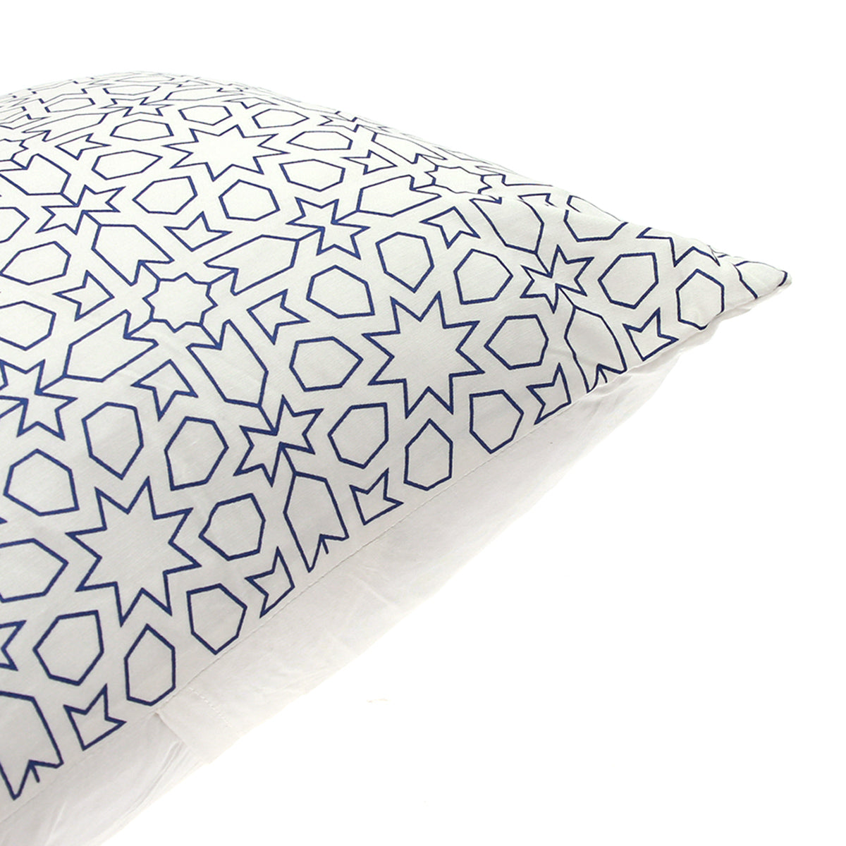 Merakesh Jaal Blue Cushion Cover 18x18"