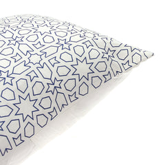 Merakesh Jaal Blue Cushion Cover 18x18"