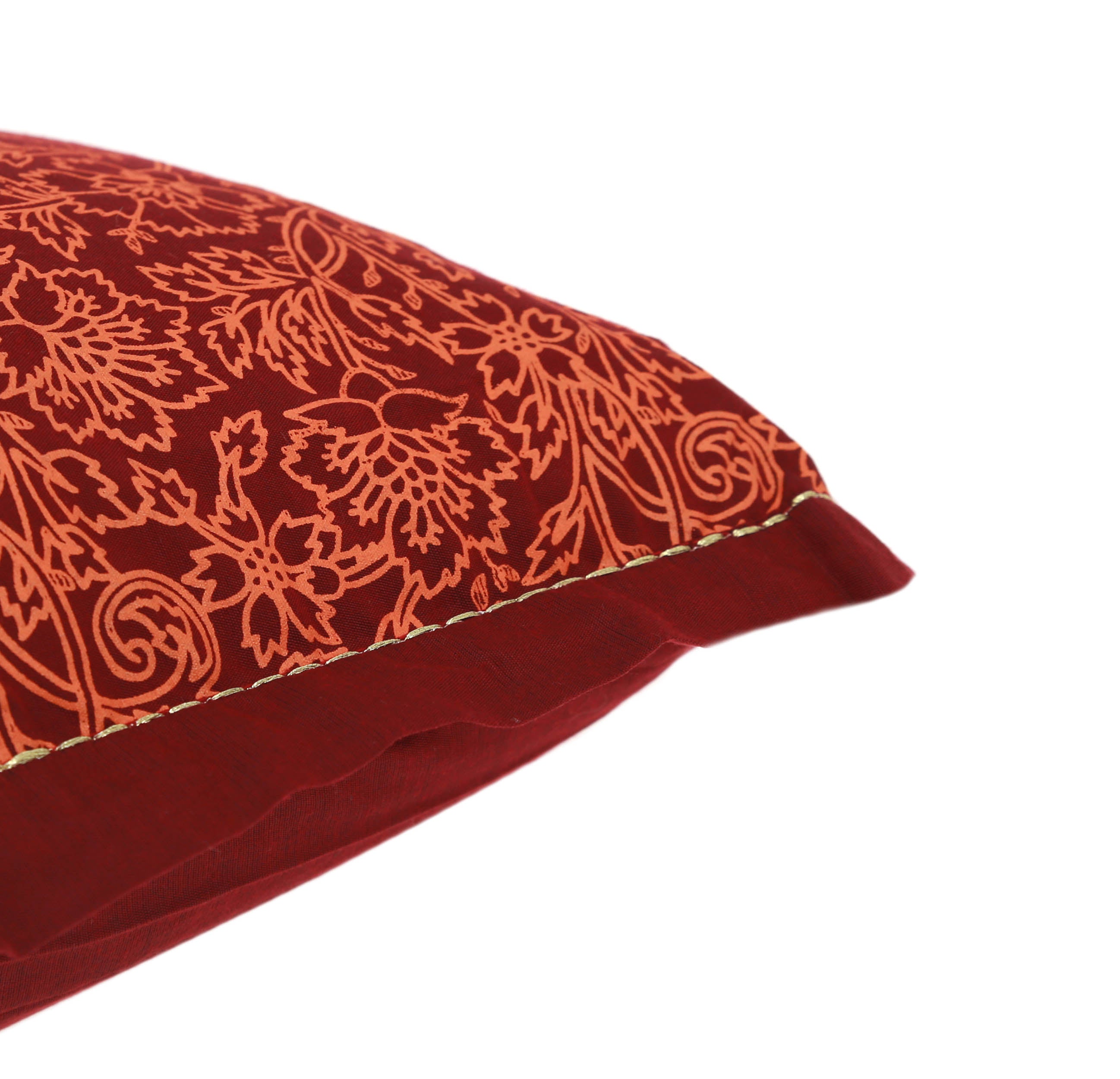 KASHMIRU MIRCHI CUSHION COVER 12x18"