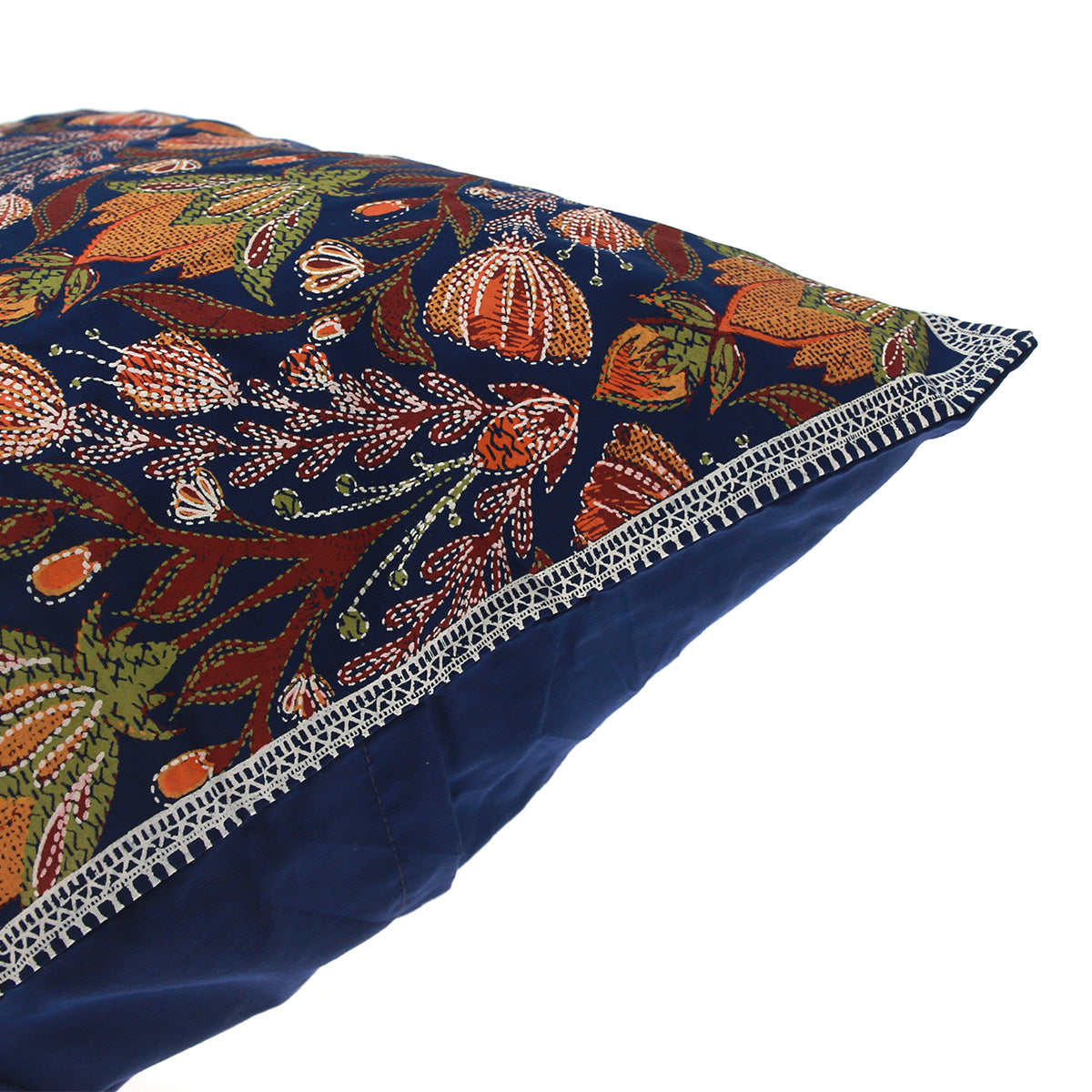 KASHMIRI TANKA CUSHION COVER 18X18"