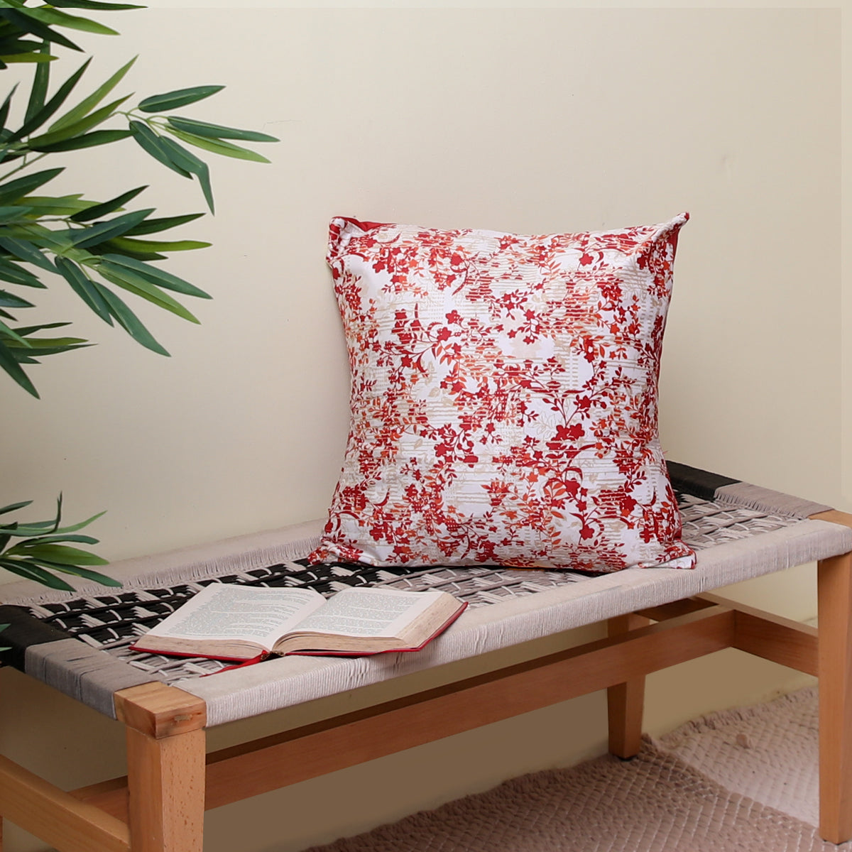 Floral Pattern Cushion Cover 18x18 (SUB)