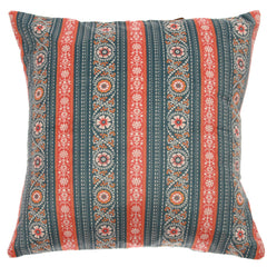 Floral Stripes Cushion Cover 18x18 (SUB)