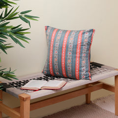 Floral Stripes Cushion Cover 18x18 (SUB)