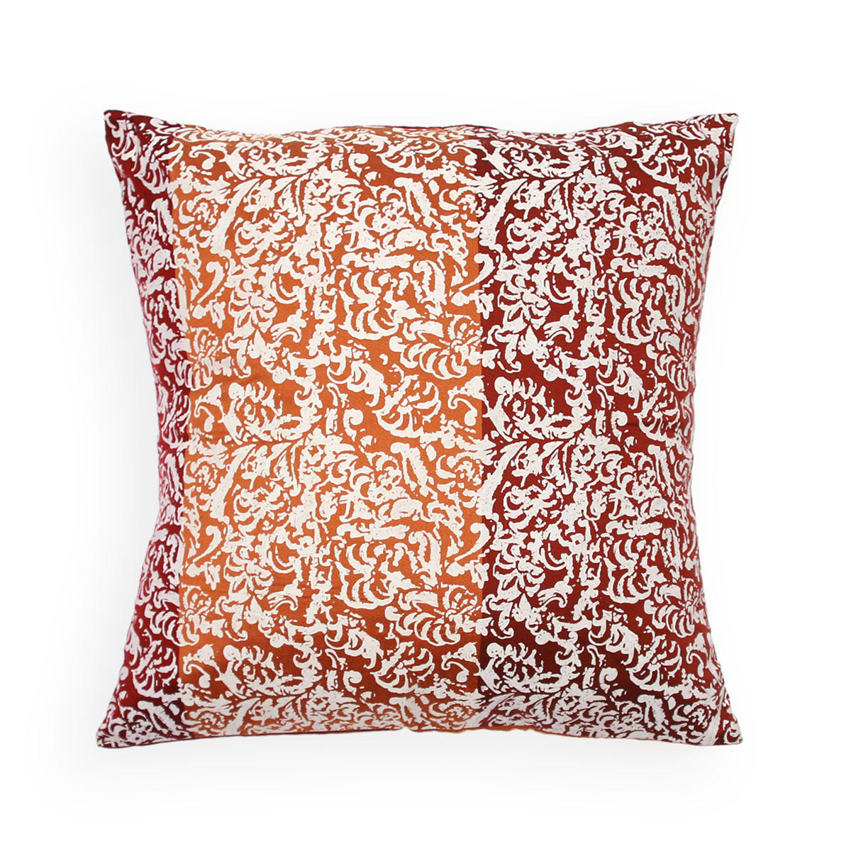 Chata Floral White Cushion Cover 18x18"(RM)