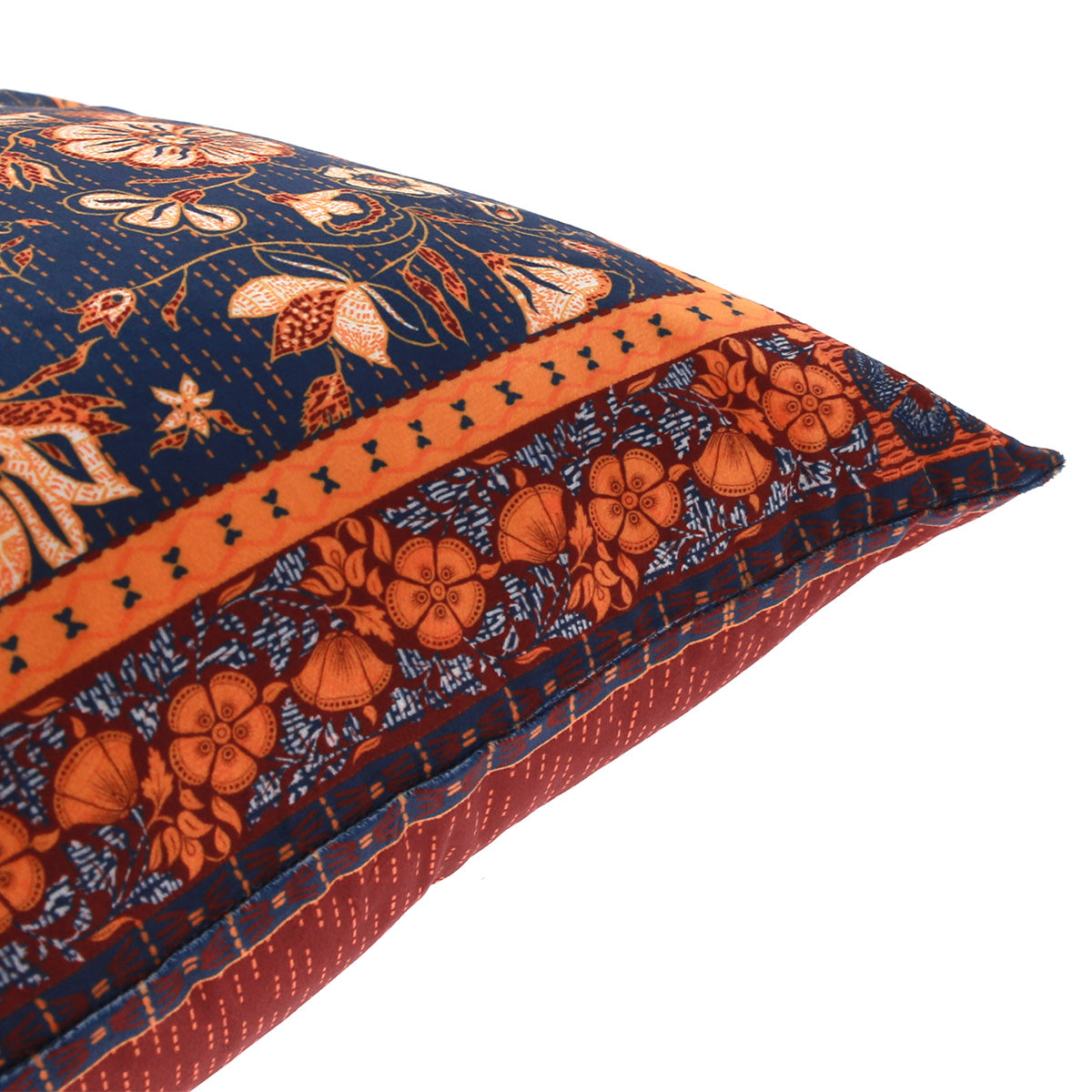 KASHMIRI BORDER CUSHION COVER 18X18"