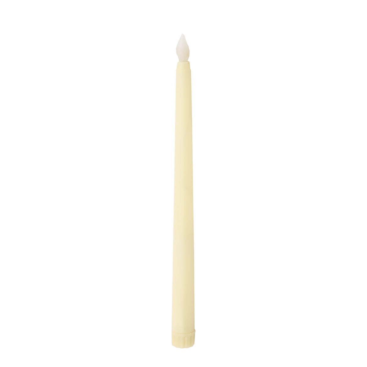 Candle LED.plastic.off white.Pencil.