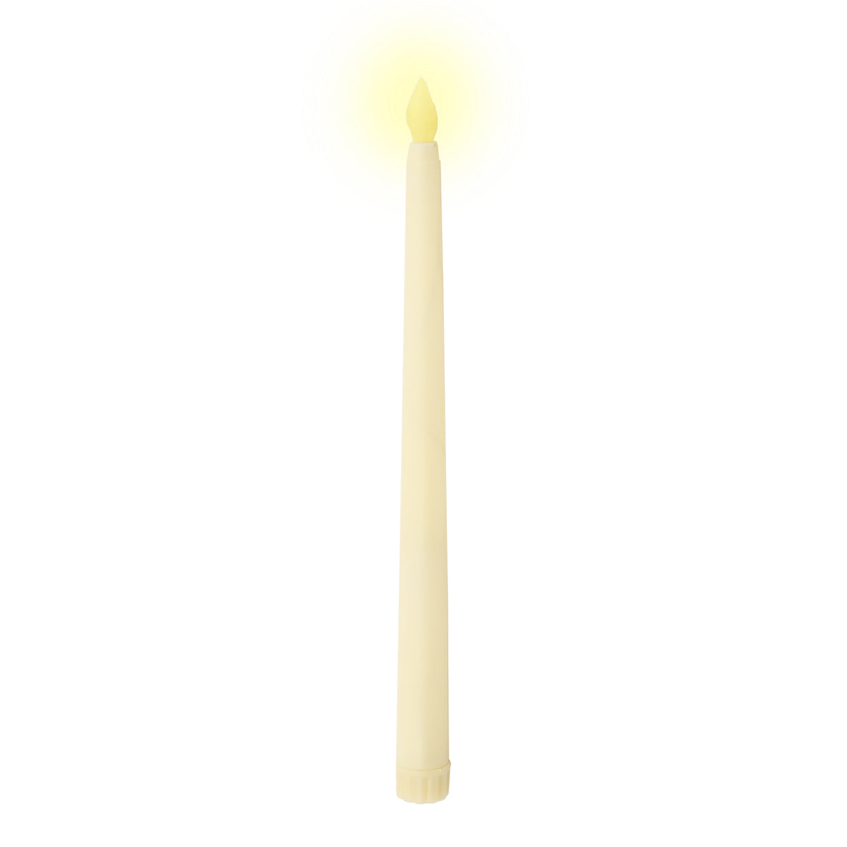 Candle LED.plastic.off white.Pencil.