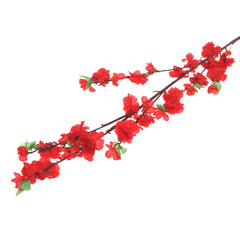 Apple Blossom Flower Stick Red..