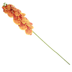 ORCHID FLOWER STICK.PLASTIC...ORANGE