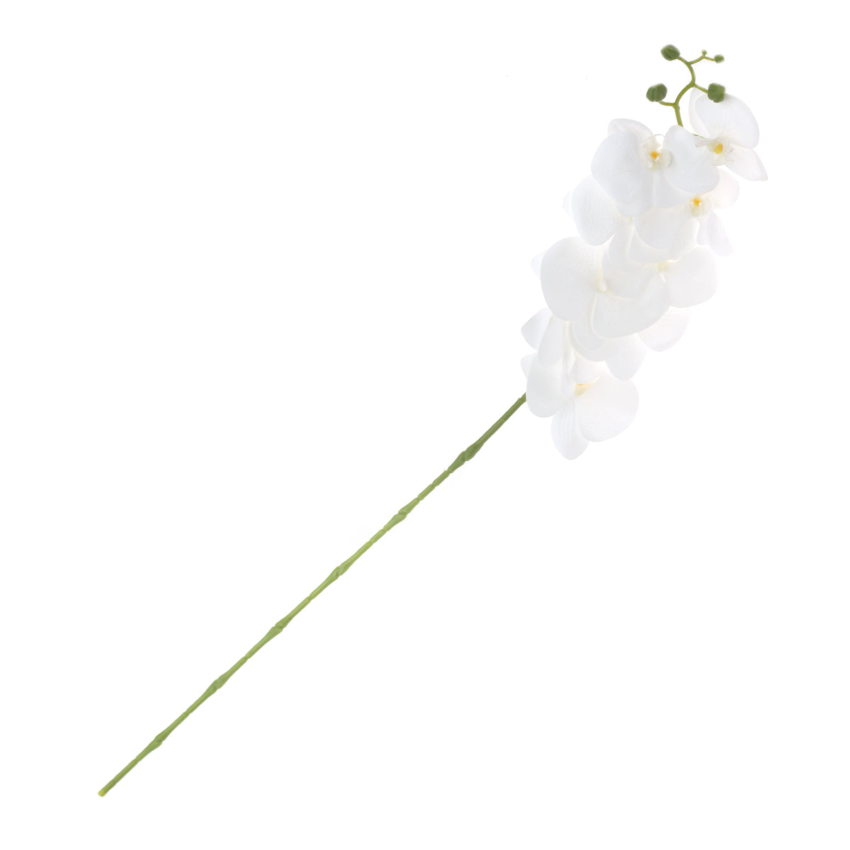 ORCHID FLOWER STICK.PLASTIC...WHITE