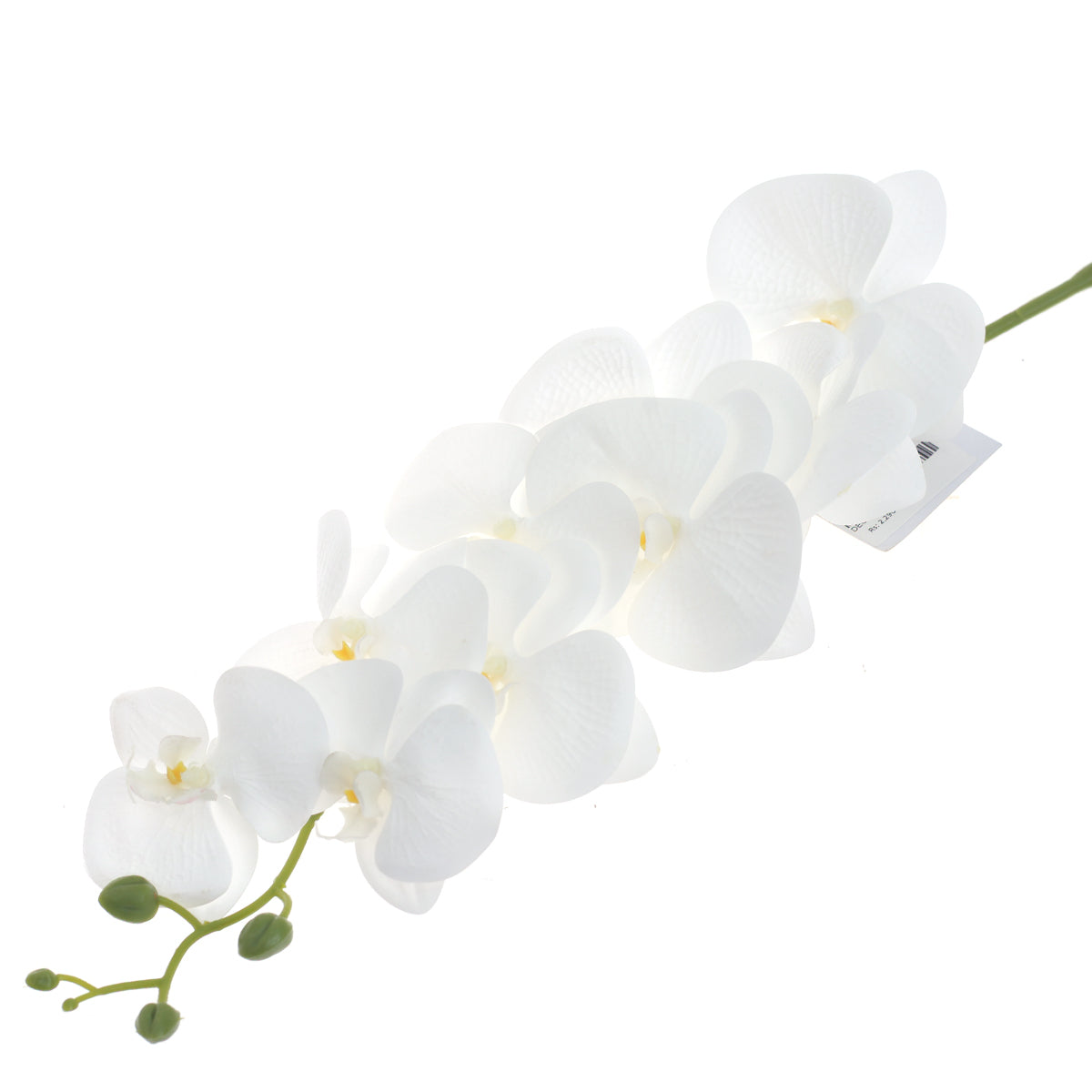 ORCHID FLOWER STICK.PLASTIC...WHITE