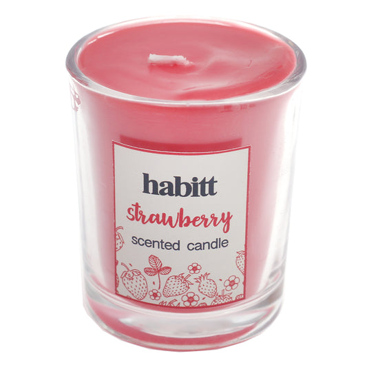 Mini Glass Jar Candle Apple - Habitt
