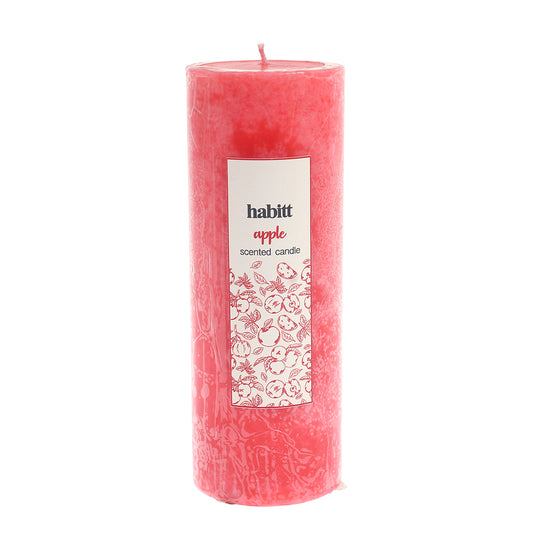Apple Pillar Candle 2x6" - Habitt