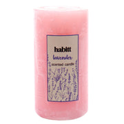 Lavender Pillar Candle 2x4" - Habitt