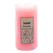 Lavender Pillar Candle 2x4" - Habitt