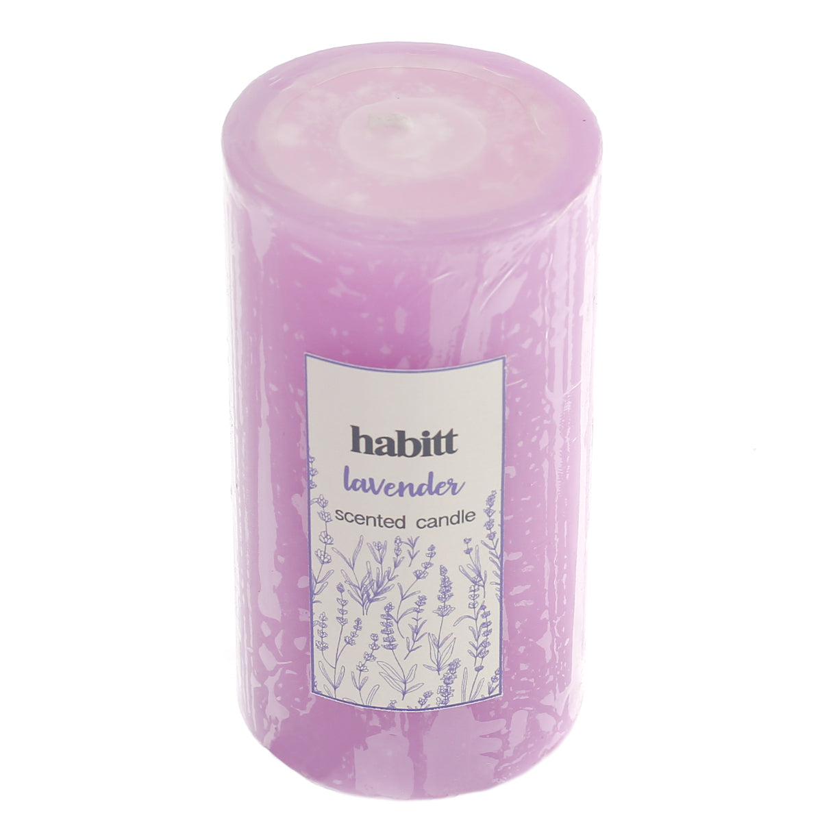 Lavender Pillar Candle 2x4"
