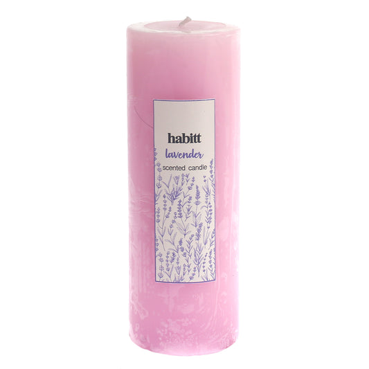 Lavendor Pillar Candle 2x6" - Habitt
