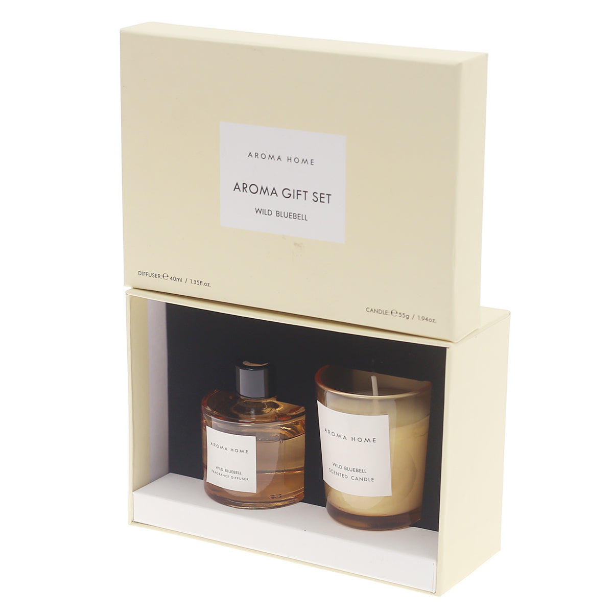 REEDS & FRESHER CANDLE SET Off white...32015