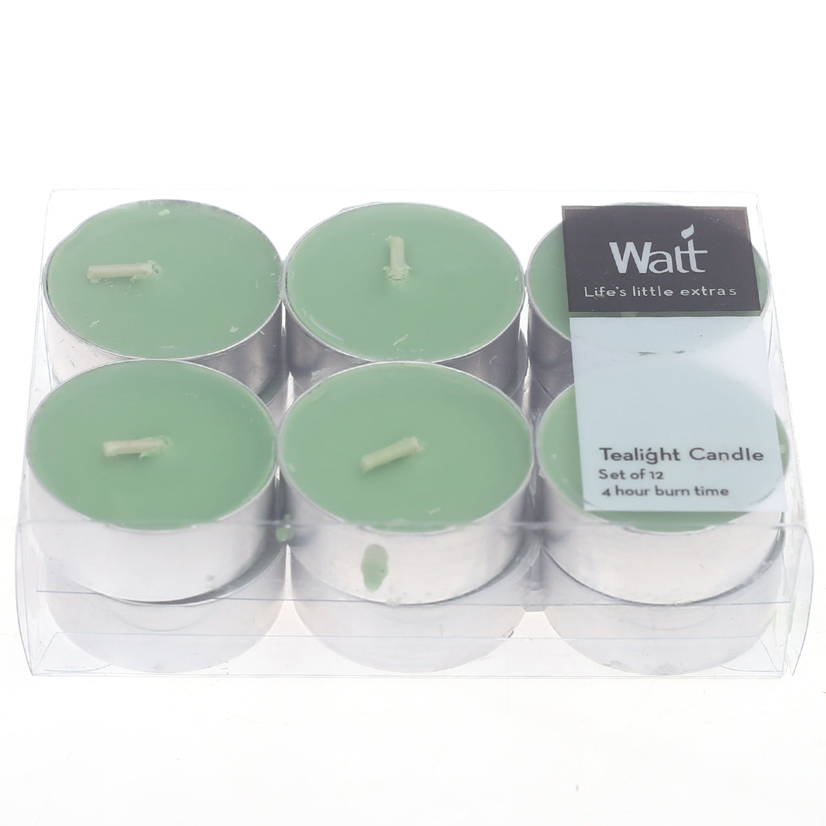 T LITE 12PC THIC GREEN.Colored Wax...87-1 63-1