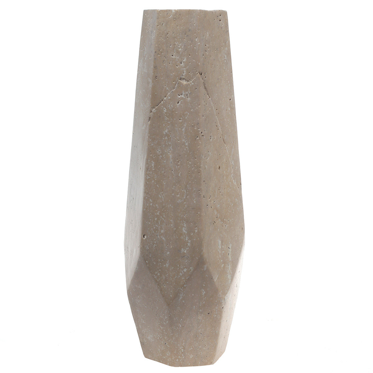 Elongated Vase TraverTine