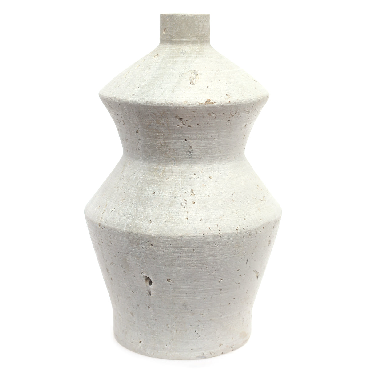 Textured Vase TraverTine