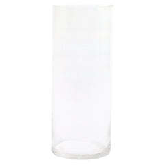Glass Cylinder Vase  Glass Transparent M1030