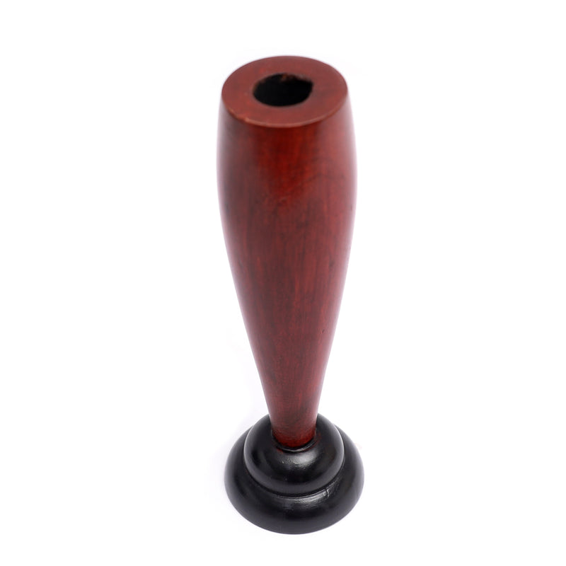 Wooden Pillar candle stand - Habitt