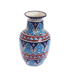 Vase MV No.1. Caramics Multi Blue Potter