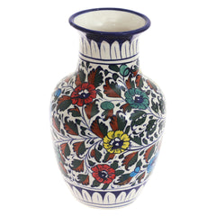 Vase MV No.1. Caramics Multi Blue Potter