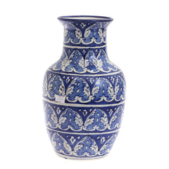 Vase MV No.1. Caramics Multi Blue Potter