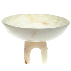 BOWL WITH LEG 9X9X5(Onyx Polish)