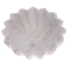 FLUTED BOWL 12X12X5(No Polish)