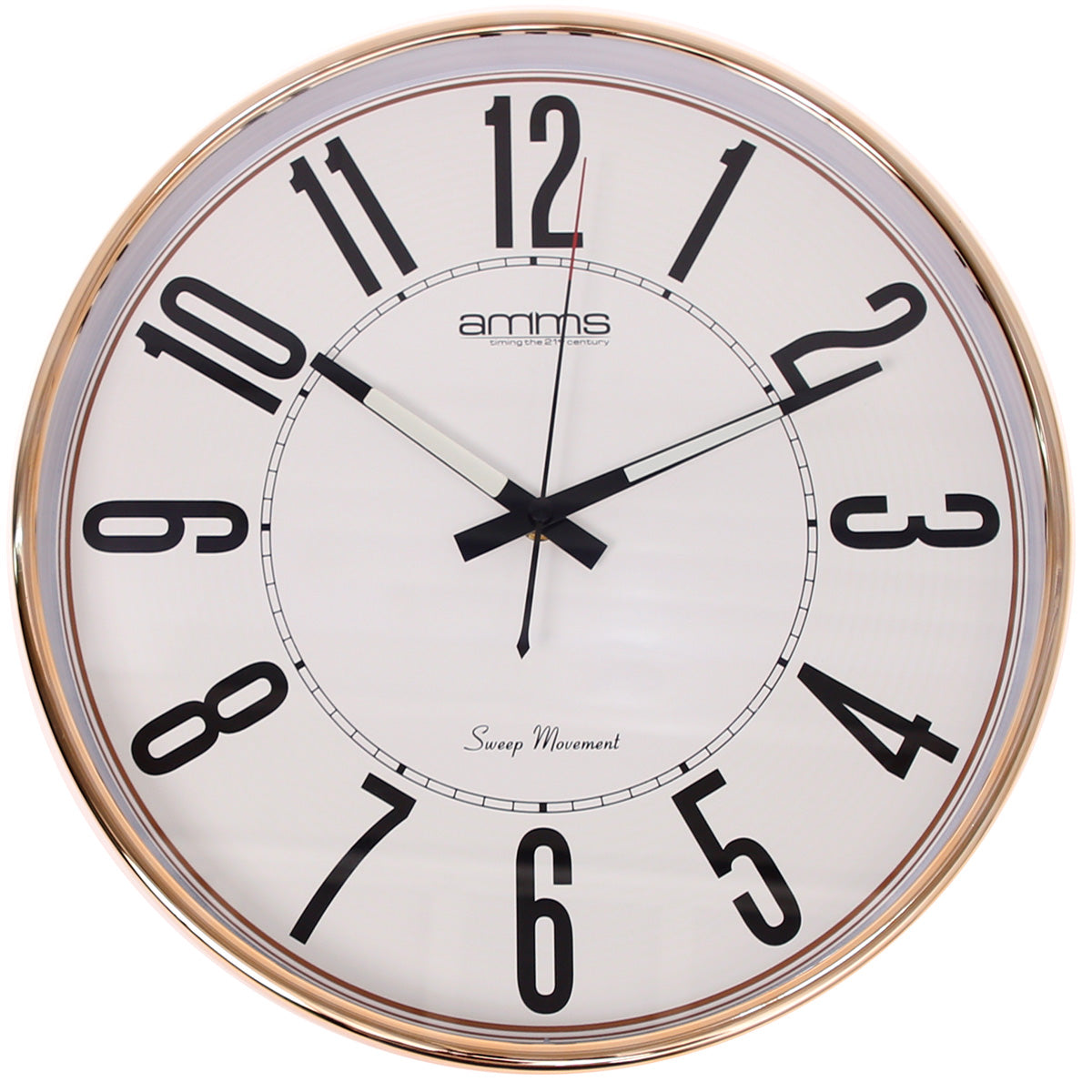 WALL CLOCK.METAL..AMB-628