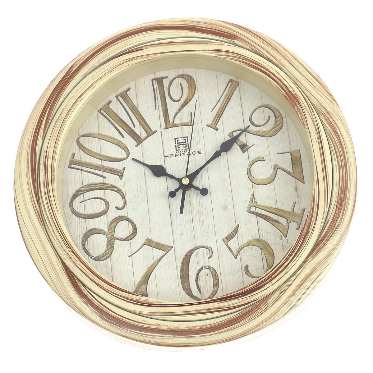 Oreo Wall Clock.Brown.CLK-003-SIL