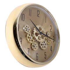 WALL CLOCK.METAL.12X12 INC.ART-002