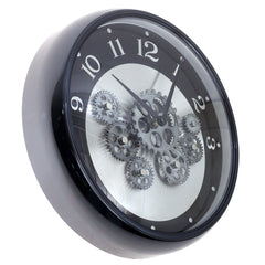 WALL CLOCK.METAL.12X12 INC.ART-2006