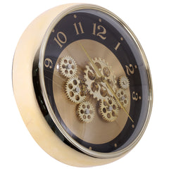 WALL CLOCK.METAL.12X12 INC.ART-2006