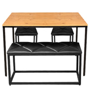 Savior dining with 2 Stool & Bench - Habitt