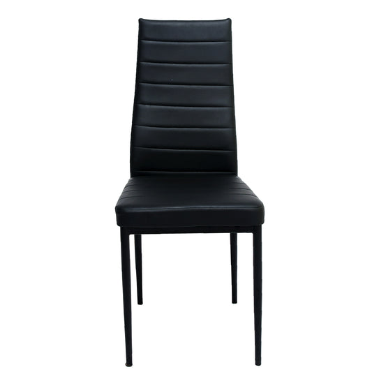 Ease Stripe Dining Chair (Black)