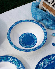 Azure Bliss Dinner Set – Serene Blue Elegance for Refined Dining (22 / 30 / 43 PCS)