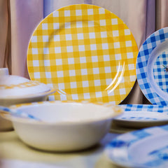 Lemon Squares Dinner Set – Sunlit Charm for Joyful Dining (22 / 30 / 43 PCS)